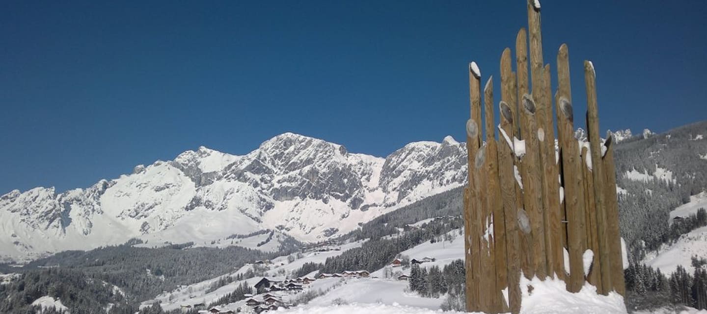 Skulptur Dynamisches Chaos - Paussenberg Galerie in Mühlbach am Hochkönig