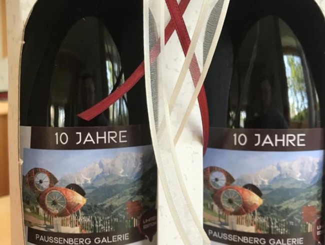 Jubiläumswein zum 10. Geburtstag der Paussenberg Galerie