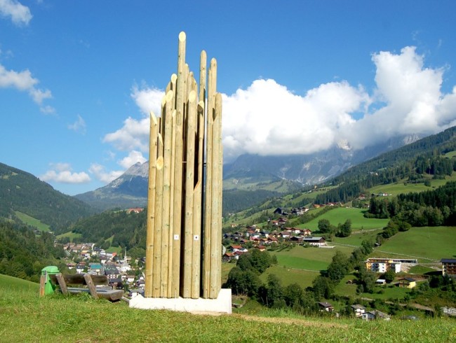 Skulptur "Das dynamische Chaos"