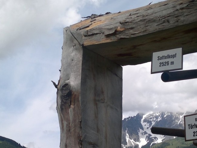 Skulptur "Die Einsicht für die bessere Aussicht"