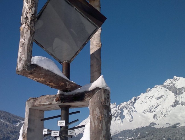 Skulptur "Die Einsicht für die bessere Aussicht"