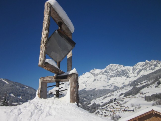 Skulptur "Die Einsicht für die bessere Aussicht"