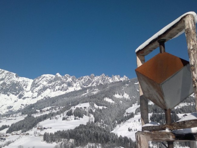 Skulptur "Die Einsicht für die bessere Aussicht"