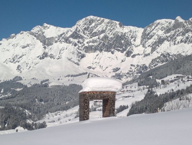 Skulptur "Das Tor zum Hochkönig"