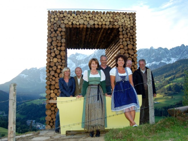 Skulptur "Das Tor zum Hochkönig"