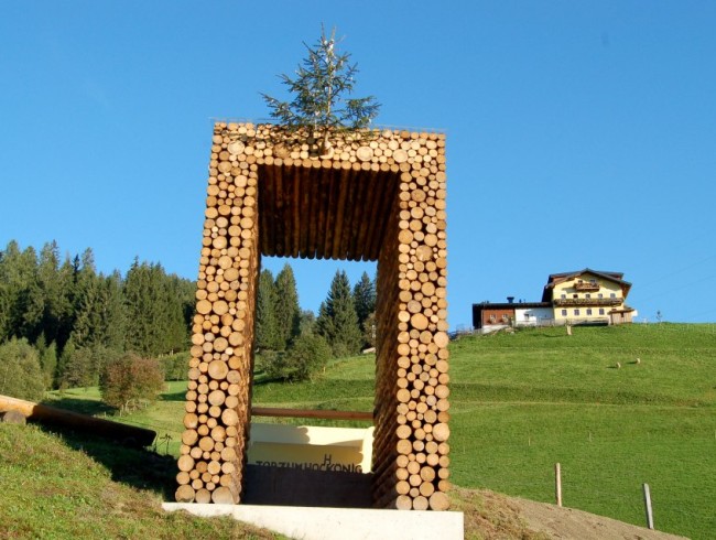 Skulptur "Das Tor zum Hochkönig"