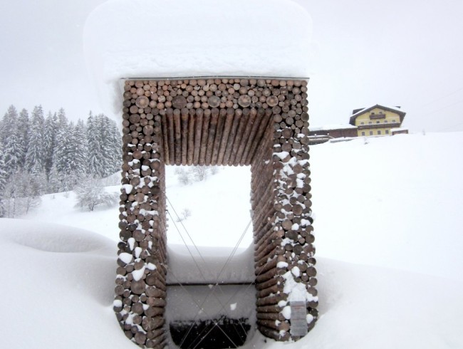 Skulptur "Das Tor zum Hochkönig"